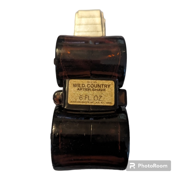 Avon Covered Wagon Wild Country  After Shave Decanter 6oz Empty - Picture 6 of 6
